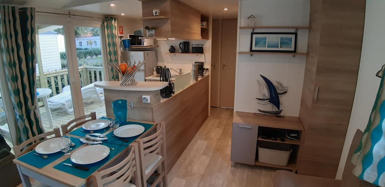 סן ז'אן דה מון Mobil Home 6 Places Climatise מראה חיצוני תמונה