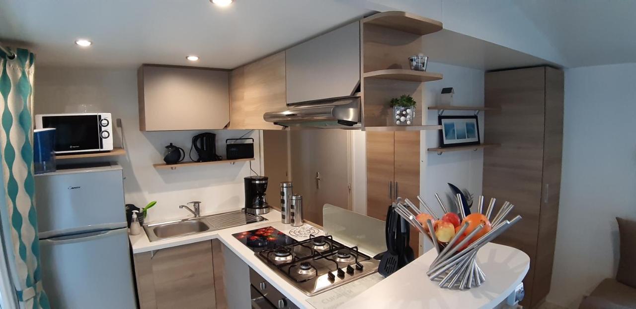 סן ז'אן דה מון Mobil Home 6 Places Climatise מראה חיצוני תמונה